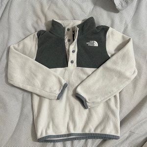 The north face- kids quarter button size 5